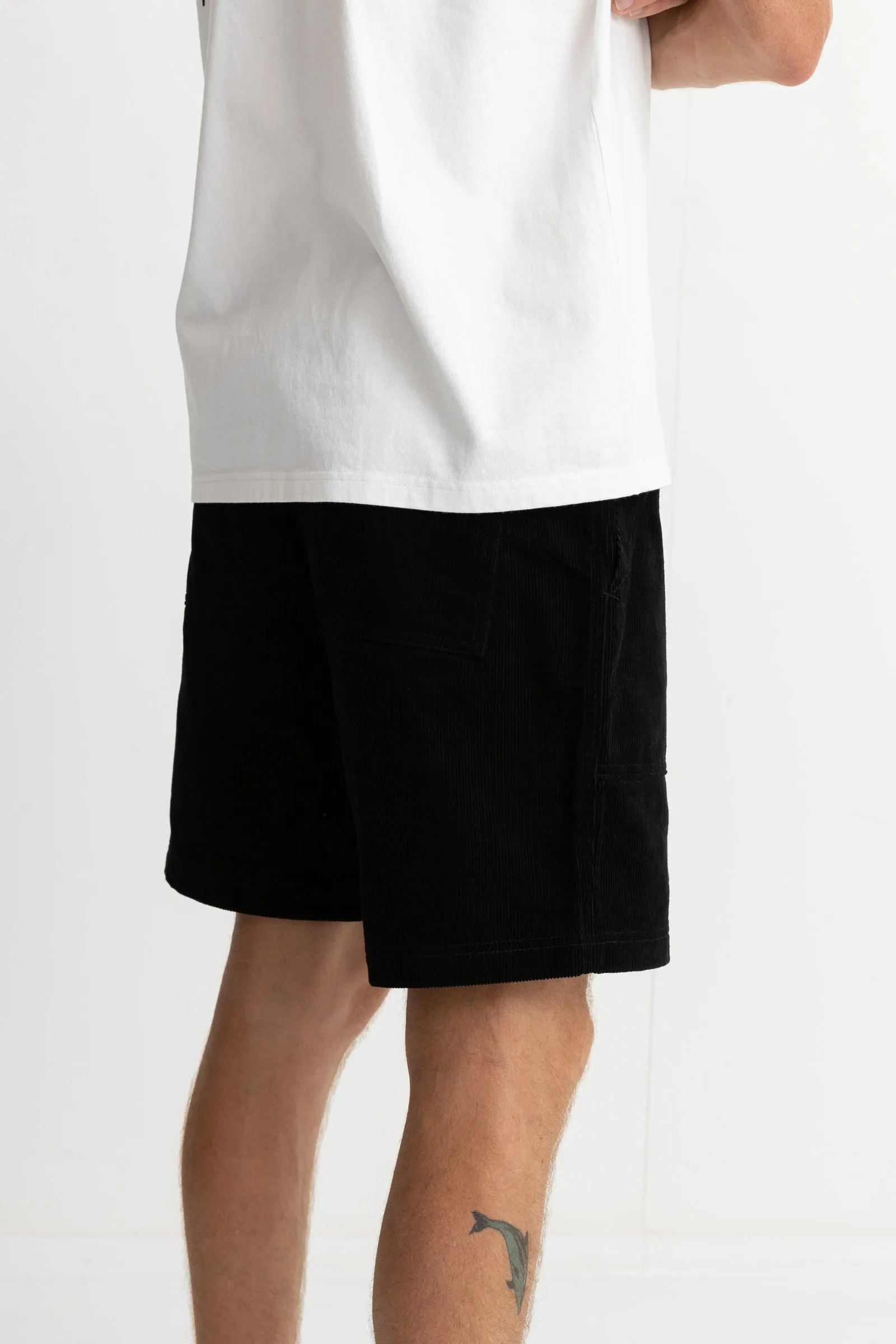 Worn Path Cord Short Black